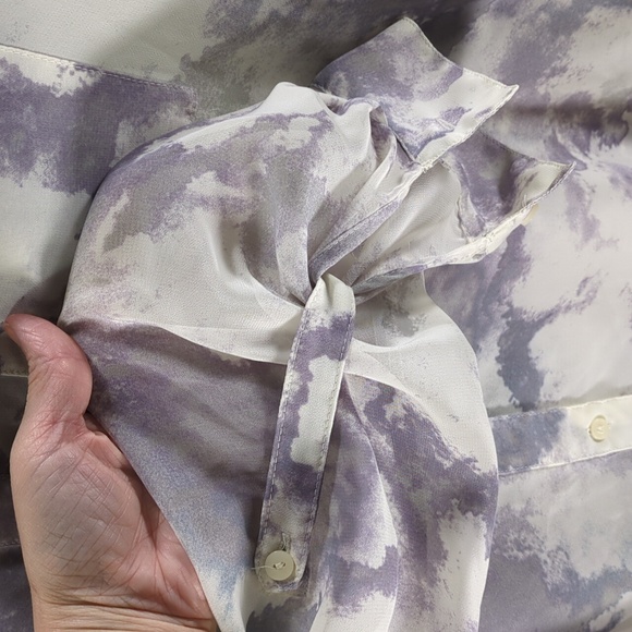 Decree Women's Sheer Blouse - Picture 5 of 6